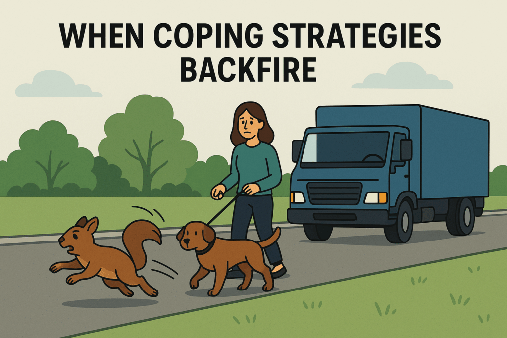When coping strategies backfire
